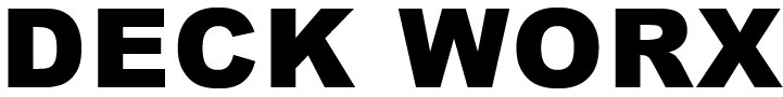Deck Worx Text Logo Dark